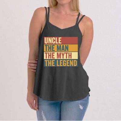 Funny Uncle Legend Saying  Women's Strappy Tank