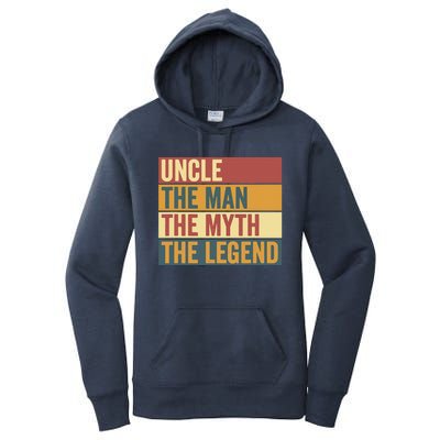 Funny Uncle Legend Saying  Women's Pullover Hoodie