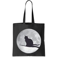 Full Moon Cat Silhouette Halloween Bag