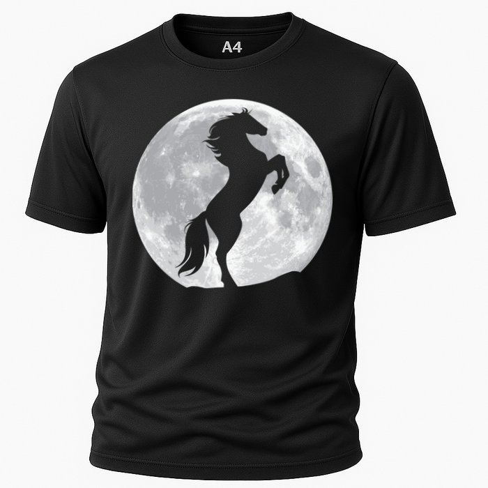 Full Moon Horse Cooling Performance Crew T-Shirt