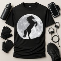 Full Moon Horse Cooling Performance Crew T-Shirt