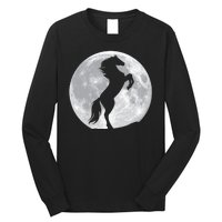 Full Moon Horse Long Sleeve Shirt