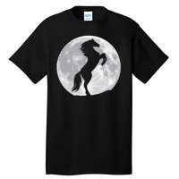 Full Moon Horse Tall T-Shirt