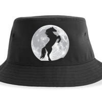 Full Moon Horse Sustainable Bucket Hat