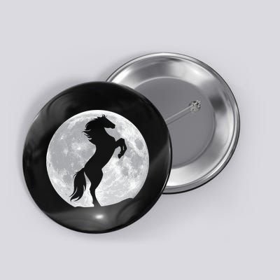 Full Moon Horse Button