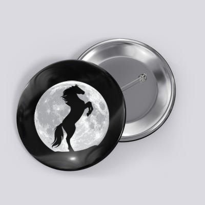 Full Moon Horse Button