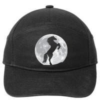 Full Moon Horse 7-Panel Snapback Hat