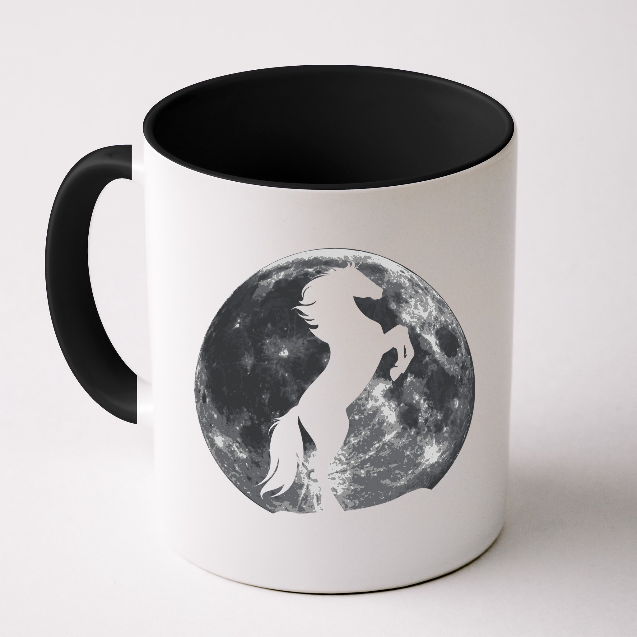 Full Moon Horse Mug