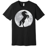 Full Moon Horse Premium T-Shirt