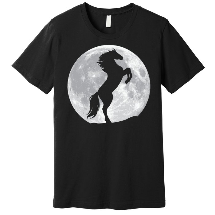 Full Moon Horse Premium T-Shirt