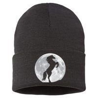 Full Moon Horse Sustainable Knit Beanie