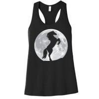 Full Moon Horse Women's Racerback Tank