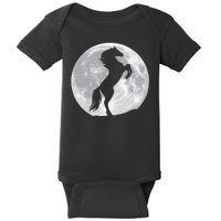 Full Moon Horse Baby Bodysuit