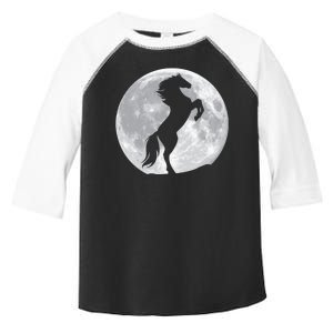 Full Moon Horse Toddler Fine Jersey T-Shirt