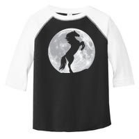 Full Moon Horse Toddler Fine Jersey T-Shirt