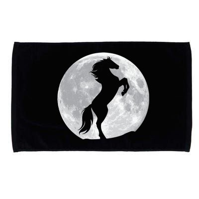 Full Moon Horse Microfiber Hand Towel