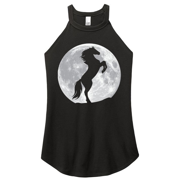 Full Moon Horse Women's Perfect Tri Rocker Tank