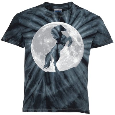 Full Moon Horse Kids Tie-Dye T-Shirt