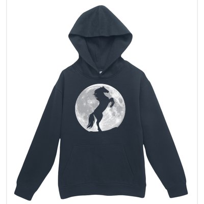 Full Moon Horse Urban Pullover Hoodie