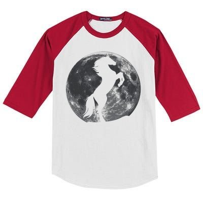 Full Moon Horse Kids Colorblock Raglan Jersey