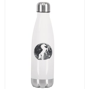 Full Moon Horse Stainless Steel Insulated Water Bottle