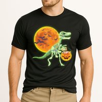 Full Moon T-Rex Dinosaur Skeleton Candy Performance Shirt