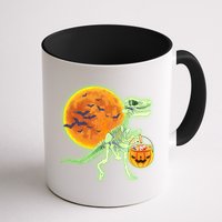 Full Moon T-Rex Dinosaur Skeleton Candy Mug