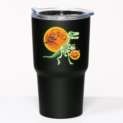 Full Moon T-Rex Dinosaur Skeleton Candy Tumbler