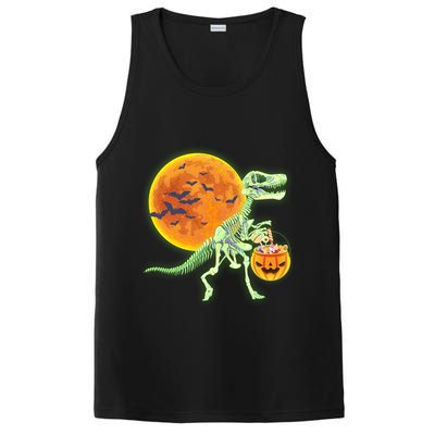 Full Moon T-Rex Dinosaur Skeleton Candy PosiCharge Competitor Tank