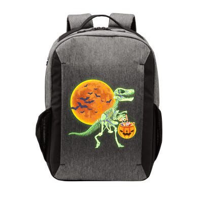 Full Moon T-Rex Dinosaur Skeleton Candy Vector Backpack