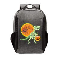 Full Moon T-Rex Dinosaur Skeleton Candy Vector Backpack