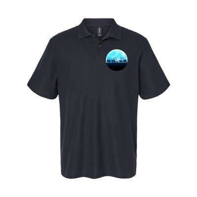 Full Moon With Elephant Family Polo