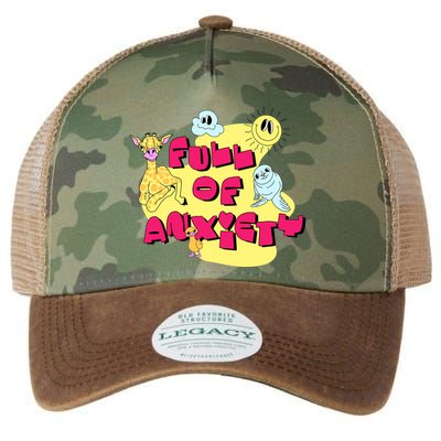 Full Of Anxiety Legacy Tie Dye Trucker Hat