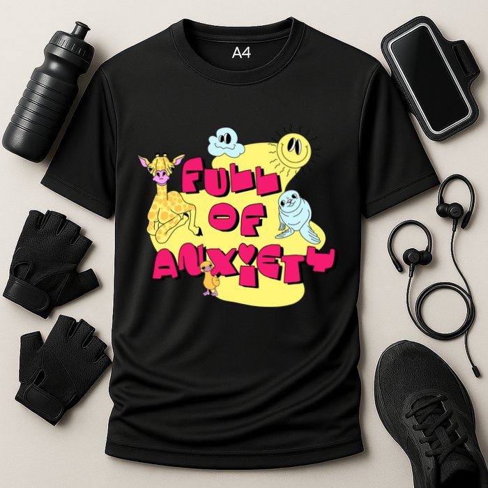 Full Of Anxiety Cooling Performance Crew T-Shirt