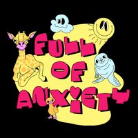 Full Of Anxiety Drawstring Bag