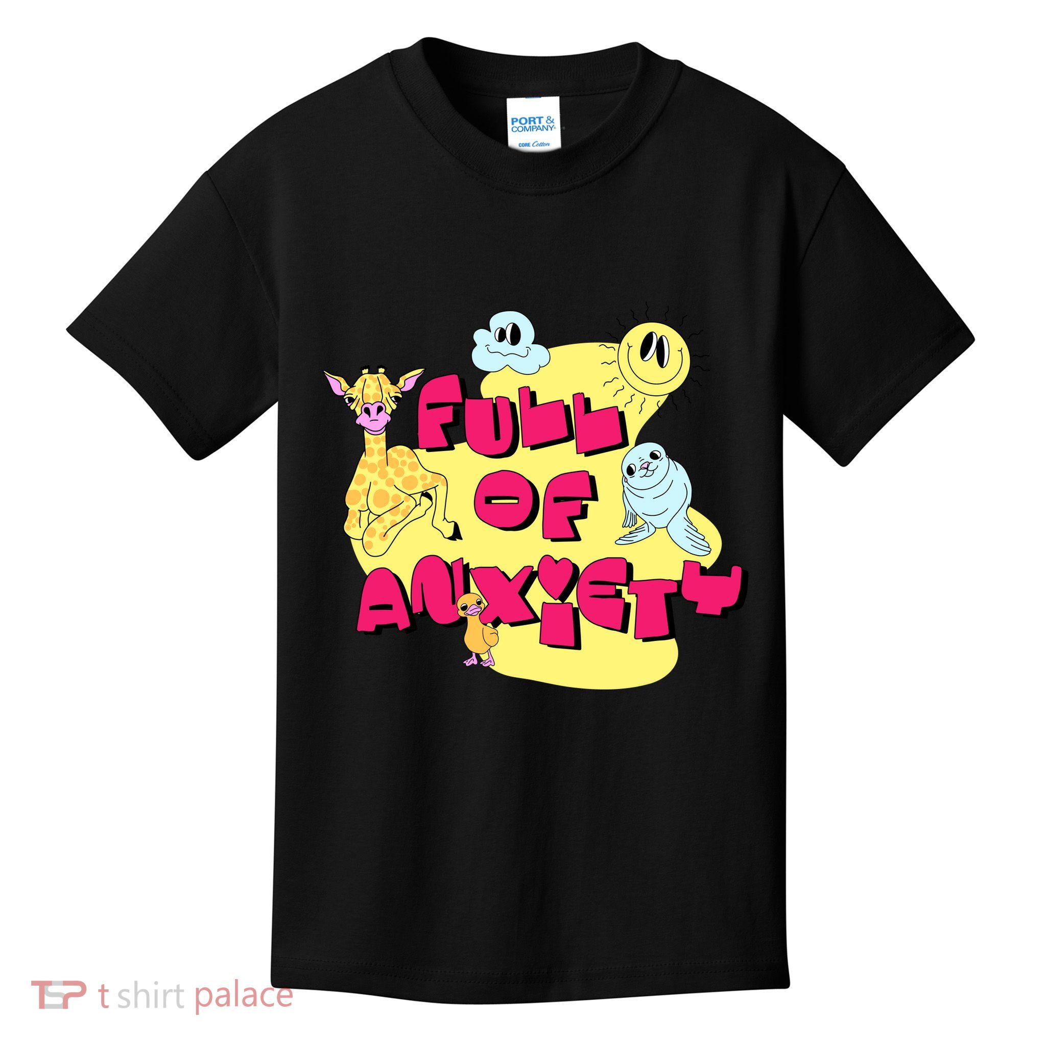 Full Of Anxiety Kids T-Shirt