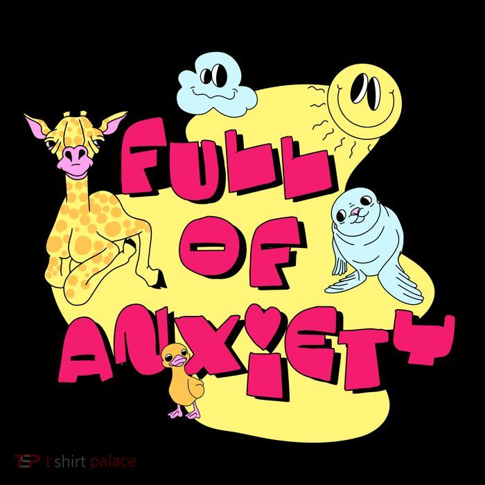 Full Of Anxiety Kids T-Shirt