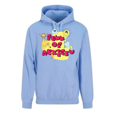 Full Of Anxiety Unisex Surf Hoodie