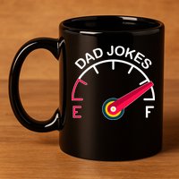 Full Of Dad Jokes 11oz C Handle Ceramic Mug