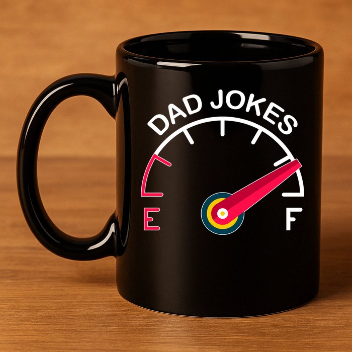Full Of Dad Jokes 11oz C Handle Ceramic Mug