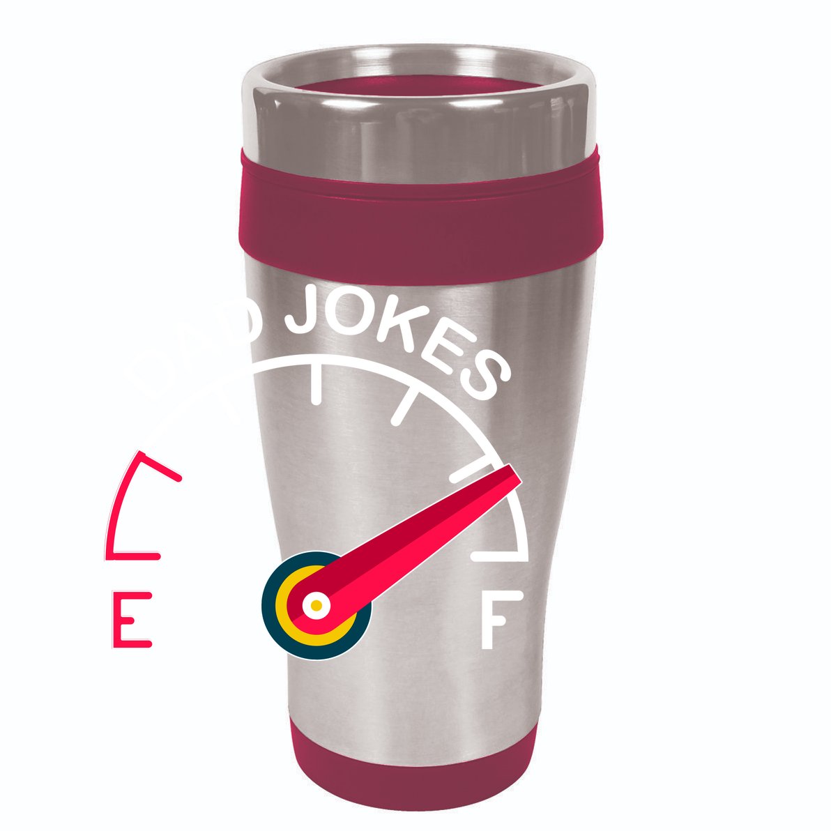 Full Of Dad Jokes 15oz Campfire Ceramic Mug