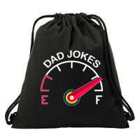 Full Of Dad Jokes Drawstring Bag