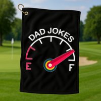 Full Of Dad Jokes Golf Towel