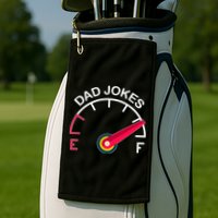Full Of Dad Jokes Golf Towel