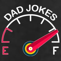 Full Of Dad Jokes Golf Towel