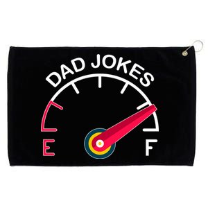 Full Of Dad Jokes Grommeted Golf Towel