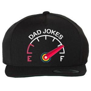 Full Of Dad Jokes Wool Snapback Cap