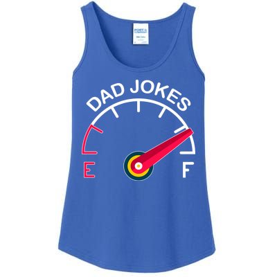 Full Of Dad Jokes Ladies Essential Tank