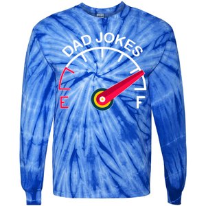 Full Of Dad Jokes Tie-Dye Long Sleeve Shirt