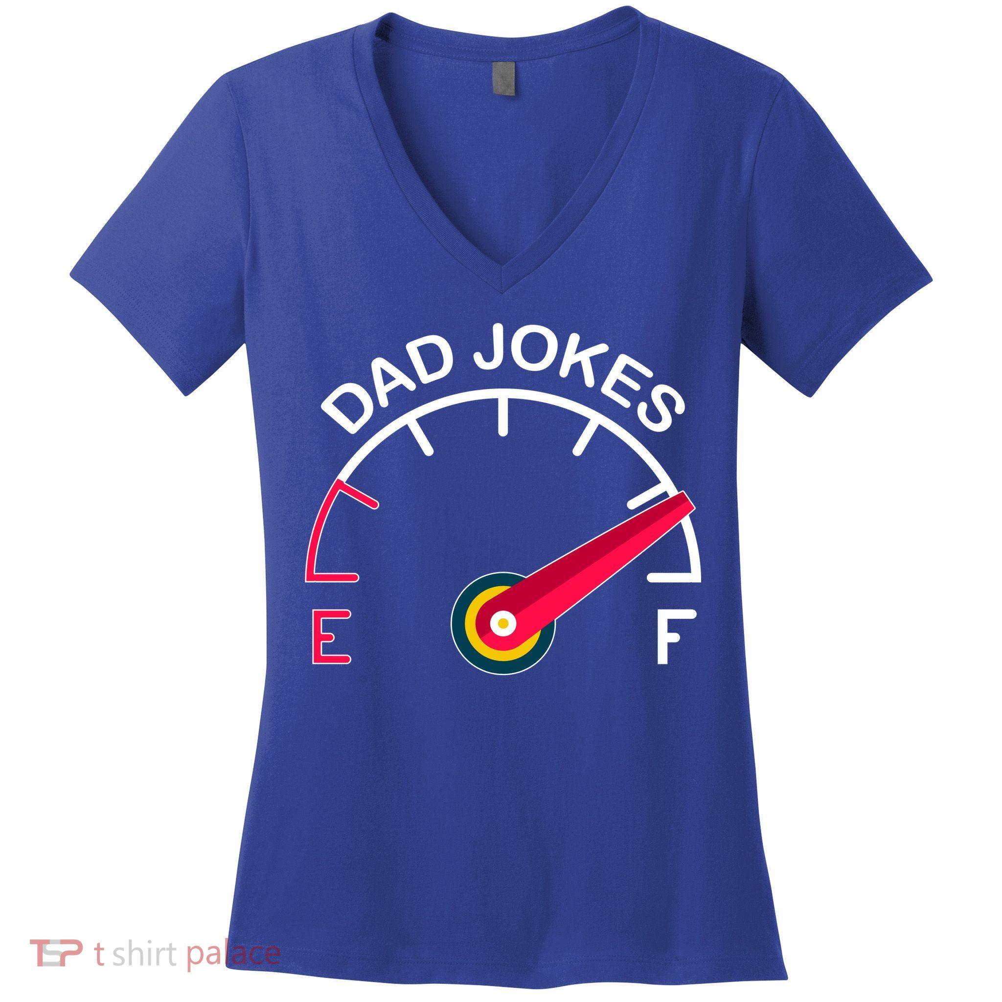 Full Of Dad Jokes Women's V-Neck T-Shirt